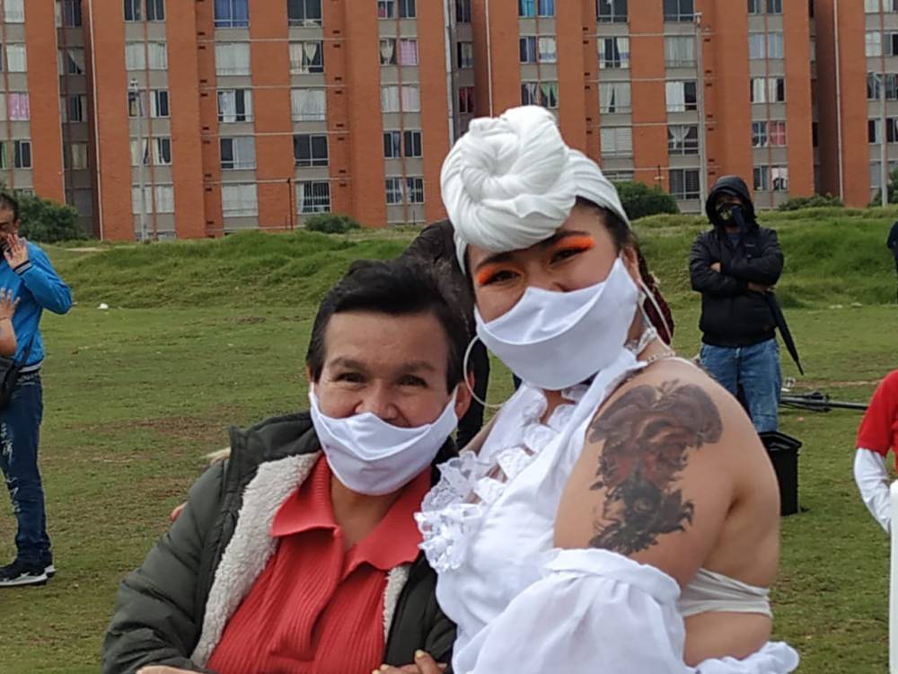 Una mujer comprometida y al servicio de su comunidad en Bosa