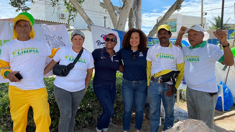 Con Reciclatón, la Comuna 6 de Cartagena le apuesta al cuidado del medio ambiente